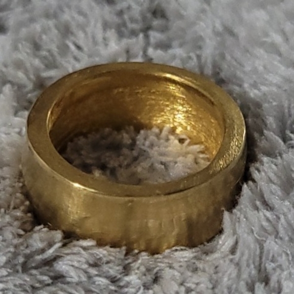 24k Solid Gold Band 30 Grams!. To custom size at request. - Picture 2 of 2